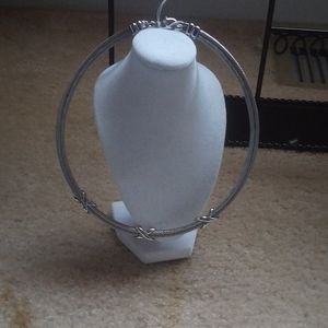 Chocker necklace stainless steel.